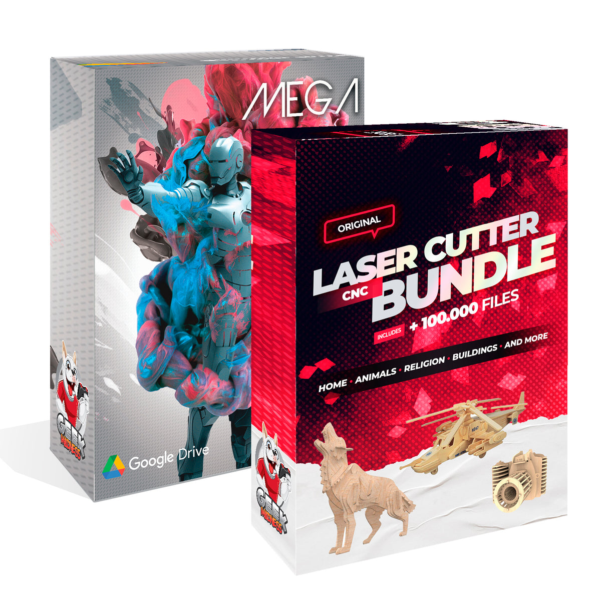 Mega Bundle Impresión 3D + Grabadora Laser CNC