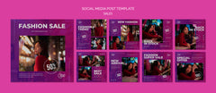 Mega Pack 10,000 Instagram Premium Templates Story + Feed