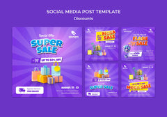 Mega Pack 10,000 Instagram Premium Templates Story + Feed