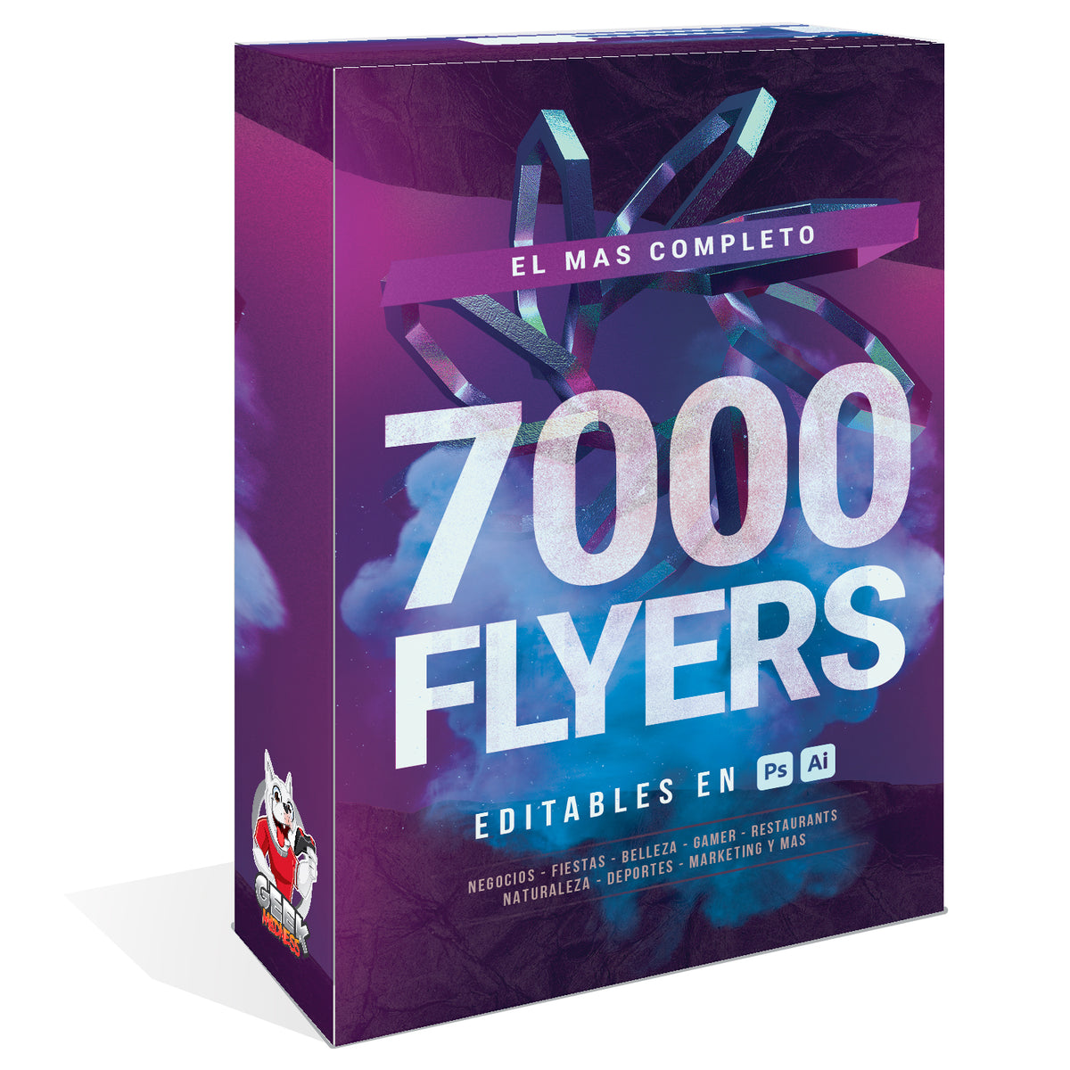 Mega Pack 7000 Premium Flyers All Editable Themes