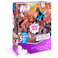 ES-EN Comic & Manga Mega Pack 70,000 Files 2TB of Content