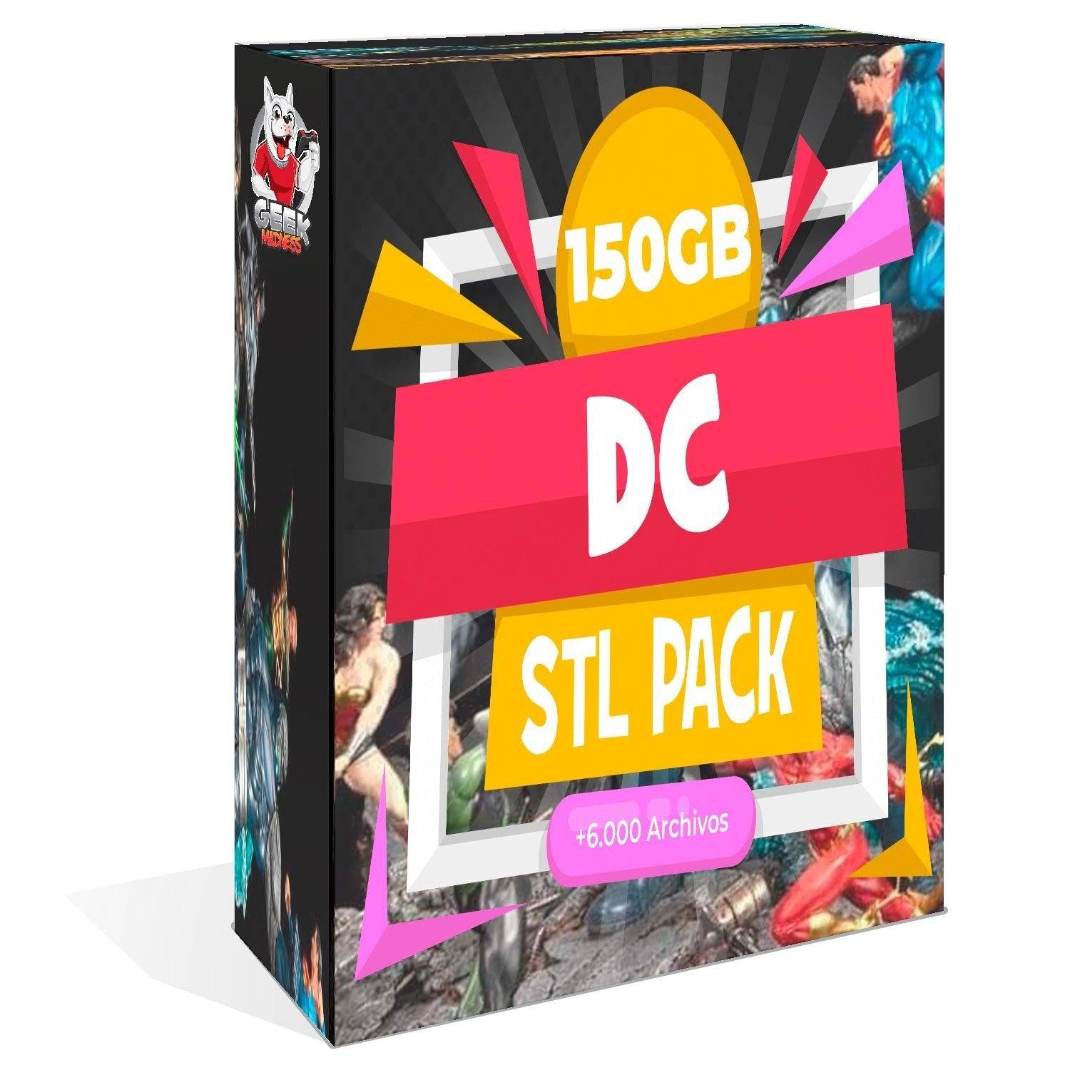 Pack DC Comics STL Impresión 3D