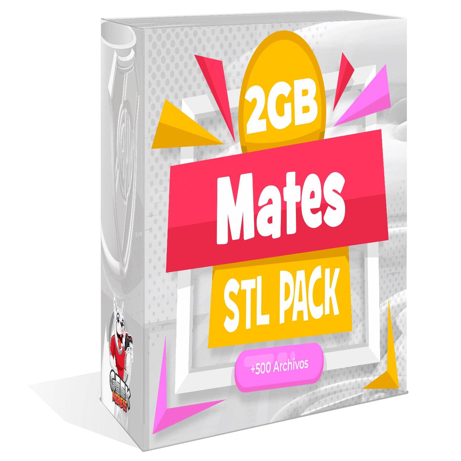 Pack Mates STL Impresión 3D