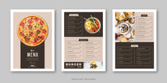 Premium Mega Pack 300 Menus - Restaurant Flyers - Fast Food Editables