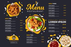 Premium Mega Pack 300 Menus - Restaurant Flyers - Fast Food Editables