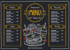 Premium Mega Pack 300 Menus - Restaurant Flyers - Fast Food Editables