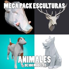 Pack Papercrat animales