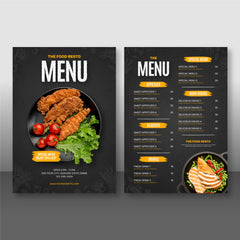 Premium Mega Pack 300 Menus - Restaurant Flyers - Fast Food Editables