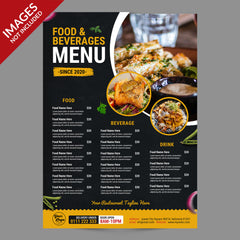 Premium Mega Pack 300 Menus - Restaurant Flyers - Fast Food Editables